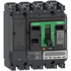 SCHNEIDER ELECTRIC - Kompaktleistungsschalter ComPacT NSX250HB2, MicroL 5.2 E 4P4D 160A, 100kA/690VAC