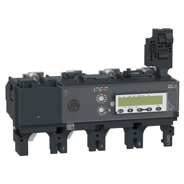 SCHNEIDER ELECTRIC - VG! Auslösesystem Micrologic 6.3E 400A 4P4D