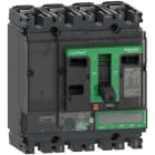 SCHNEIDER ELECTRIC - Kompaktleistungsschalter ComPacT NSX160F, 36kA/415 VAC, ML 7.2 E Vigi 160A, 4P4D