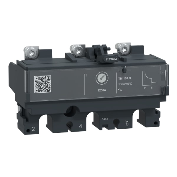 SCHNEIDER ELECTRIC - VG! Auslösesystem TM160DC 3P3D DC 160A