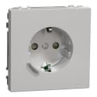 MERTEN - Connected SCHUKO-Steckdose 16A, System Design, Thermoplast lackiert, Edelstahl