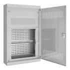 SCHNEIDER ELECTRIC - Multimedia-Kleinverteiler, Resi9 KV, Aufputz, 1x12 Module + 2 Montageplatten