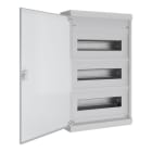 SCHNEIDER ELECTRIC - Kleinverteiler, Resi9 KV, Aufputz, 3x12 Module, 1 PE-Erdungsklemme, Volltür