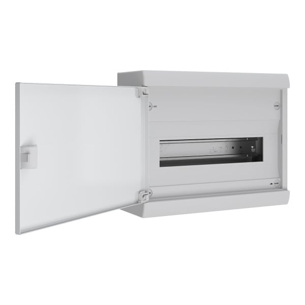 SCHNEIDER ELECTRIC - Kleinverteiler, Resi9 KV, Aufputz, 1x12 Module, 1 PE-Erdungsklemme, Volltür