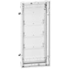 SCHNEIDER ELECTRIC - Rückteil Resi9 kV für Gehäuse 4 Reihen 12 Module für Hohlwand