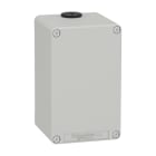 SCHNEIDER ELECTRIC - Leergehäuse XAP, Metall, grau, ohne Bohrung, 80x130x77, M20