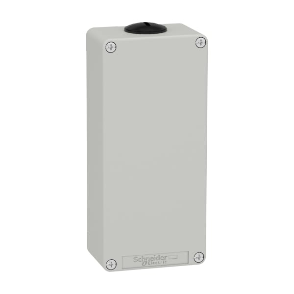 SCHNEIDER ELECTRIC - Leergehäuse XAP, Metall, grau, ohne Bohrung, 80x175x51,5, M25