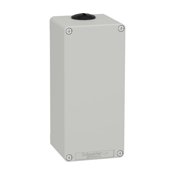 SCHNEIDER ELECTRIC - Leergehäuse XAP, Metall, grau, ohne Bohrung, 80x175x77, M25