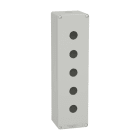 SCHNEIDER ELECTRIC - Leergehäuse XAP, Metall, grau, für 5x22mm, 85x310x77, M32
