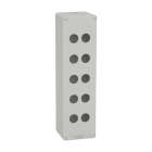 SCHNEIDER ELECTRIC - Leergehäuse XAP, Metall, grau, für 12x22mm, 85x310x77, M32