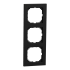 MERTEN - M-Pure-Rahmen, 3fach, schwarz matt, M-Pure