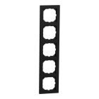 MERTEN - M-Pure-Rahmen, 5fach, schwarz matt, M-Pure