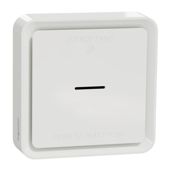 SCHNEIDER ELECTRIC - Rauchmelder, Wiser, DC, 3V, IP20, weiß