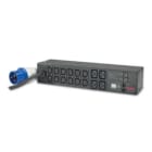 APC - Rack-Stromverteiler, Metered, 2 HE, 32 A, 230 V, (12) C13 & (4) C19