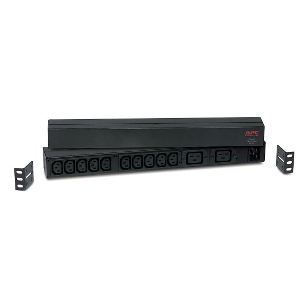 APC - Rack PDU, Basic, 1 HE, 16 A, 208 & 230 V, (10)C13 & (2)C19