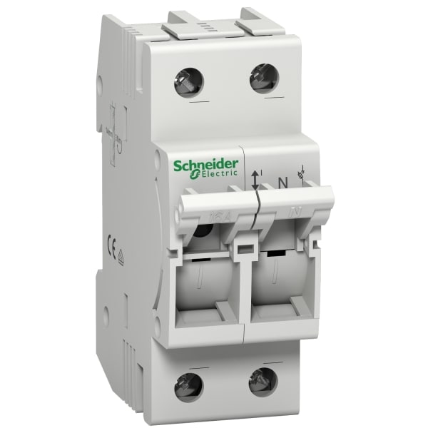 SCHNEIDER ELECTRIC - Sicherungs-Lasttrennschalter D01, 1P+N, 10A