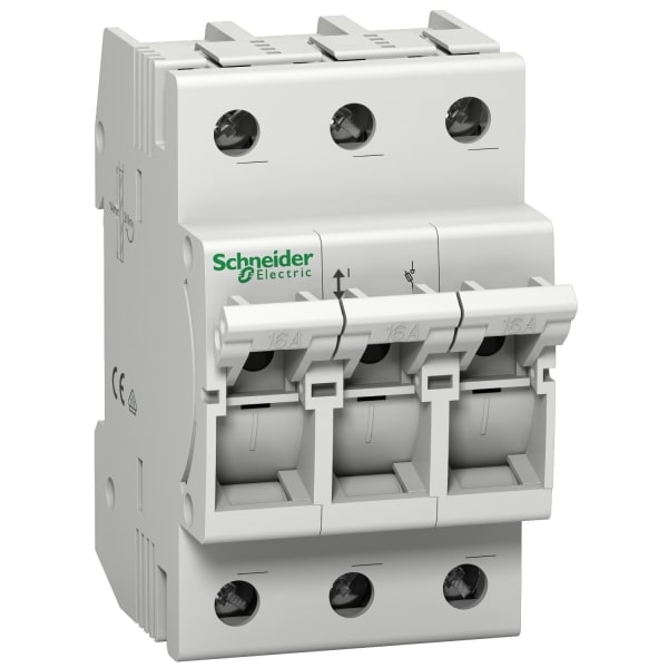 SCHNEIDER ELECTRIC - Sicherungs-Lasttrennschalter D01, 3P, 16A