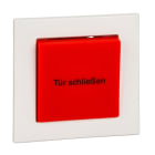 MERTEN - Auslösetast.f.Feststellanl.1 Schließer 1-pol.+ 1 Öffner 1-pol.polarws.M-PLAN