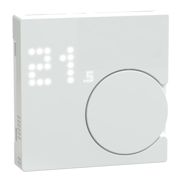 MERTEN - Connected Raumtemperaturregler-Modul, aktivweiß glänzend, System M, ZB