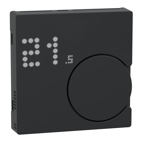 MERTEN - Connected Raumtemperaturregler-Modul, schwarz, System M, ZB