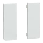 MERTEN - Tastsensor Flex, KNX, Merten System Design, 2fach, Wippen, Lotosweiß