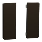 MERTEN - Tastsensor Flex, KNX, Merten System Design, 2fach, Wippe, Moccametallic