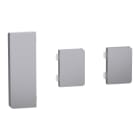 MERTEN - Tastsensor Flex, KNX, Merten System Design, 3fach, Wippe, Edelstahl