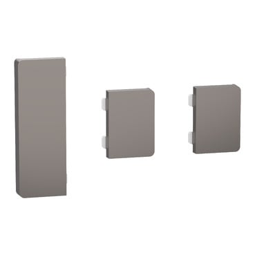 MERTEN - Tastsensor Flex, KNX, Merten System Design, 3fach, Wippe, Nickelmetallic