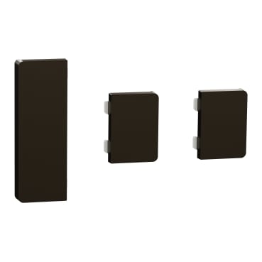 MERTEN - Tastsensor Flex, KNX, Merten System Design, 3fach, Wippe, Moccametallic