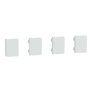 MERTEN - Tastsensor Flex, KNX, Merten System Design, 4fach, Wippen, Lotosweiß