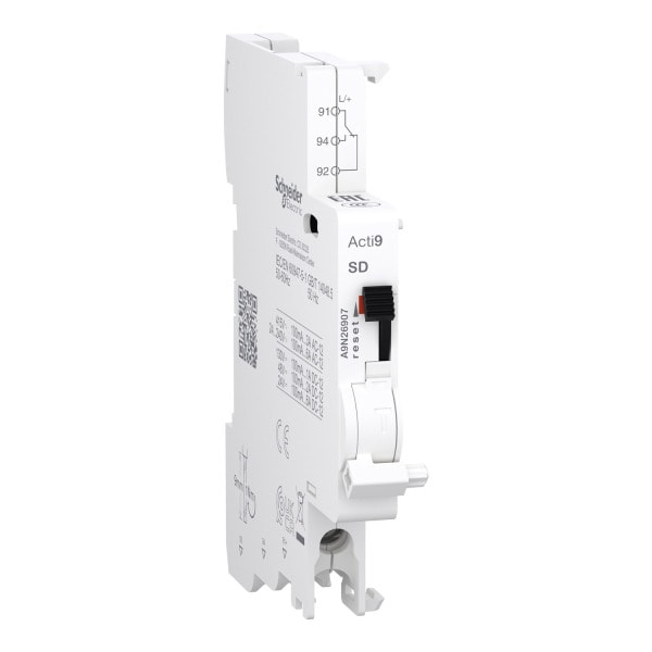 SCHNEIDER ELECTRIC - Fernmeldeschalter, Acti9, SD, 100mA - 6A, AC/DC, Anschluss unten
