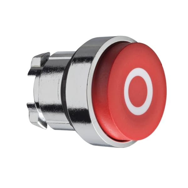 SCHNEIDER ELECTRIC - Drucktaster, Frontelement, XB4, Metall, 22mm, rot, vorst., O, tastend