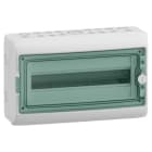 SCHNEIDER ELECTRIC - Kaedra-Gehäuse aufputz - IP65 1 x 18 Module - transparente Tür