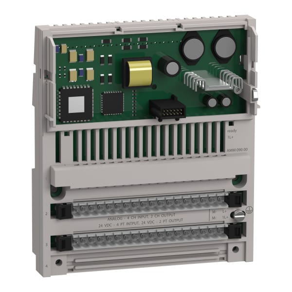 SCHNEIDER ELECTRIC - Dez. anal./dig. E/A-Einh. Modicon Momentum, 8E dig. 8A dig.-6E anal. 4A anal.