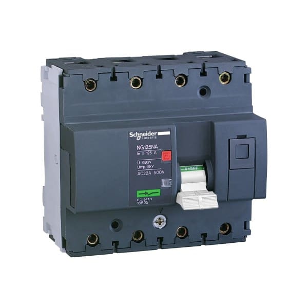 SCHNEIDER ELECTRIC - Leistungsschalter NG125NA 4-polig 125 A