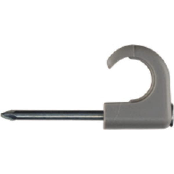 SCHNEIDER ELECTRIC - Nagelschelle TC5-7 Nagel: (1,2/20/12mm) grau Thorsman 100 Stck/Packung