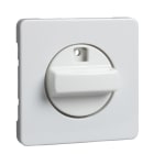 SCHNEIDER ELECTRIC - Zentralplatte für Jalousie-Drehschalter mit Knebel FASHION/RIVA/SCALA reinweiß