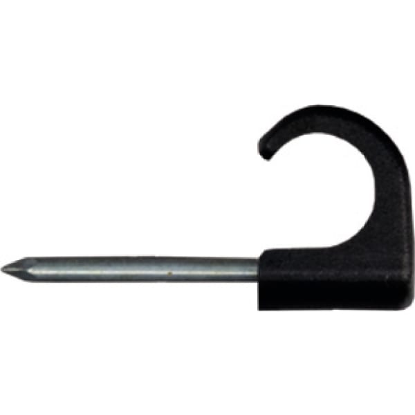 SCHNEIDER ELECTRIC - Nagelschelle TC 7-10 Nagel: (1,6/25/16) schwarz Thorsman 100 Stck/Packung