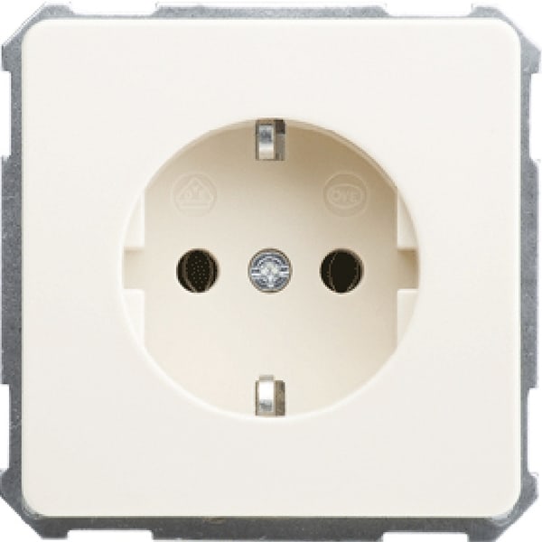 SCHNEIDER ELECTRIC - Steckdose 16A FASHION/RIVA/SCALA Steckklemme perlweiß
