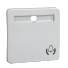 SCHNEIDER ELECTRIC - Wippe mit Schriftfeld und Symbol Klingel FASHION/RIVA/SCALA reinweiß