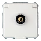 SCHNEIDER ELECTRIC - Steckdose Set 16A gleiche Schließung FASHION/RIVA/SCALA Steckklemme reinweiß