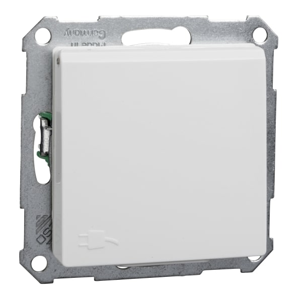SCHNEIDER ELECTRIC - Steckdose mit Klappdeckel 16A Joy Steckklemme reinweiß