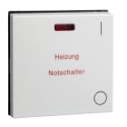 SCHNEIDER ELECTRIC - Wippe beleuchtet Kontroll-Ausschalter 2-polig bedr. Heiz-N. I-O. JOY reinweiß