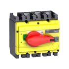 SCHNEIDER ELECTRIC - Lasttrennsch. INS250,3P, 160A/690V AC/250V DC,Drehantrieb rot/Grund gelb