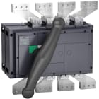 SCHNEIDER ELECTRIC - Lasttrennschalter ComPact INS2500 4P 2500A Festeinbau mit schwarzem Drehantrieb