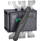 SCHNEIDER ELECTRIC - Lasttrennschalter ComPact INV2000 3P 2000A Festeinbau mit schwarzem Drehantrieb
