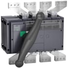 SCHNEIDER ELECTRIC - Lasttrennschalter ComPact INV2000 4P 2000A Festeinbau mit schwarzem Drehantrieb