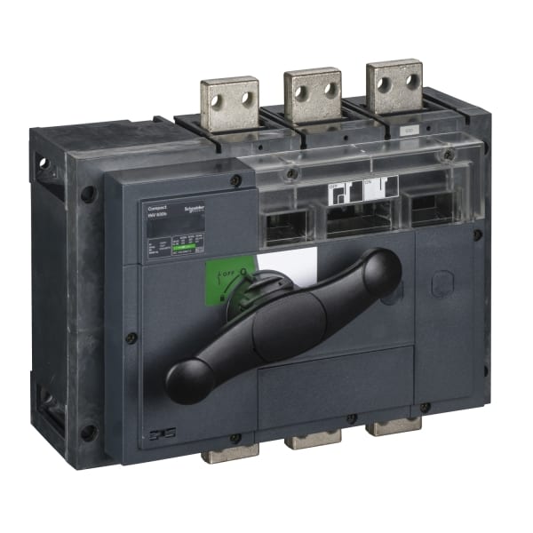 SCHNEIDER ELECTRIC - Lasttrennschalter ComPact INV630b 3P 630A Festeinbau mit schwarzem Drehantrieb
