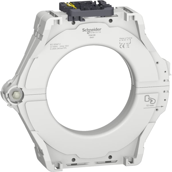 SCHNEIDER ELECTRIC - Geteilter Ringkern OA-Typ, VigiPacT, Vigilohm, TOA120, Innendurchmesser 120 mm, Nennstrom 250 A