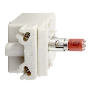 SCHNEIDER ELECTRIC - Lampenfassung, LED, rot 110-120V AC/DC